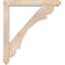 Ekena Millwork Olympic Arts and Crafts Smooth Bracket w/ Offset Brace, Douglas Fir, 5 1/2"W x 36"D x 40"H BKT0604X36X40OLY03SDF - alternate 3